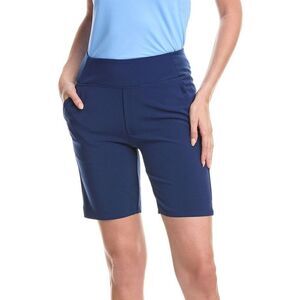 IBKUL Women's Navy Blue Shorts